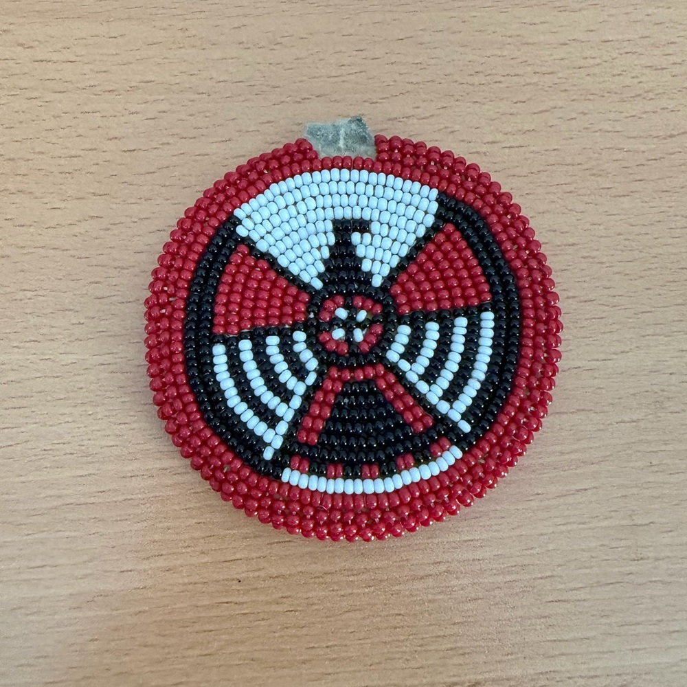 Beaded Thunderbird Pendant